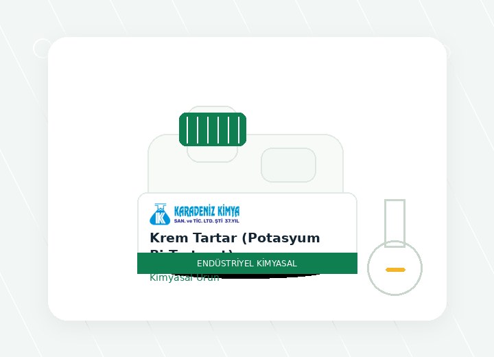 Krem Tartar (Potasyum Bi Tartarat)